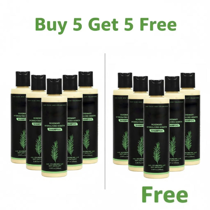 🔖Buy 2 Get 1 Free🧴Newly upgraded Rosemary Hair Growth Shampoo - suitable for all types of hair loss