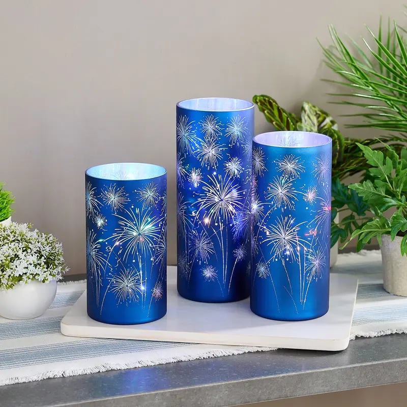 Set of 3 Celebration Hurricanes