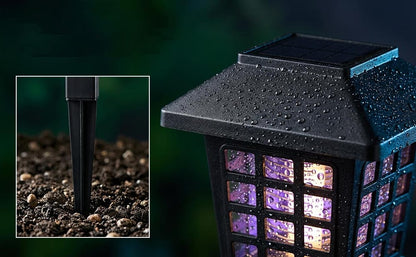 🔥Summer Sale 50% OFF !!Eco-Friendly - 2-in-1 Solar Powered Mosquito Zapper & Garden Stake Light