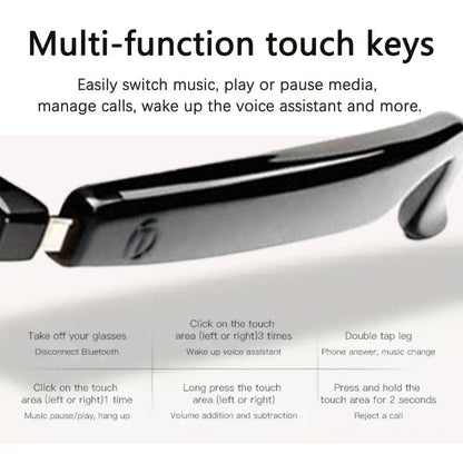 LAST DAY 50% OFF!!🔥 AI Interpretation Smart Glasses🕶️160-Language Translation, Photochromic Lenses, AI Chat & Hands-Free Audio