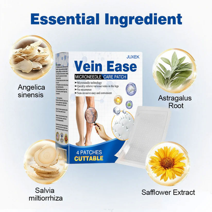 🇺🇸👨‍⚕️✅ JUXEK® Vein Ease Microneedle Patch — Visible Vein Reduction in 7 Days, No Clinic, No Compression Socks, Just Sleep ⚡