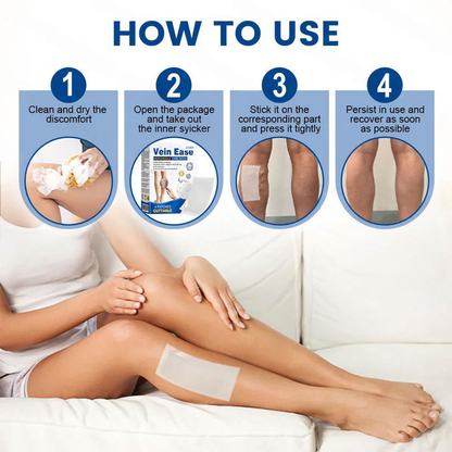 🇺🇸👨‍⚕️✅ JUXEK® Vein Ease Microneedle Patch — Visible Vein Reduction in 7 Days, No Clinic, No Compression Socks, Just Sleep ⚡
