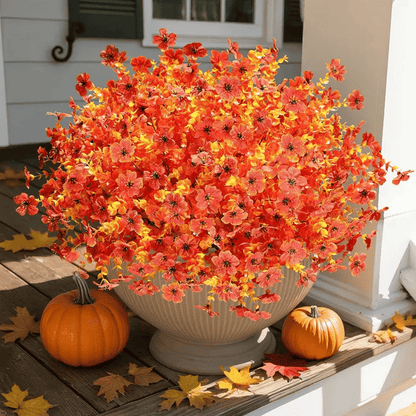 ✨Simulated Eucalyptus Violet Bouquet Decoration
