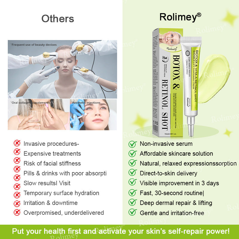 👏💧✨Made and shipped from the USA 💫Botox & Vita-A Retinol Shot Wrinkle-Lift Tightening cream - Last Day Promotion 50% OFF