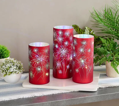 Set of 3 Celebration Hurricanes