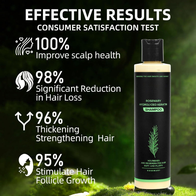 🔖Buy 2 Get 1 Free🧴Newly upgraded Rosemary Hair Growth Shampoo - suitable for all types of hair loss