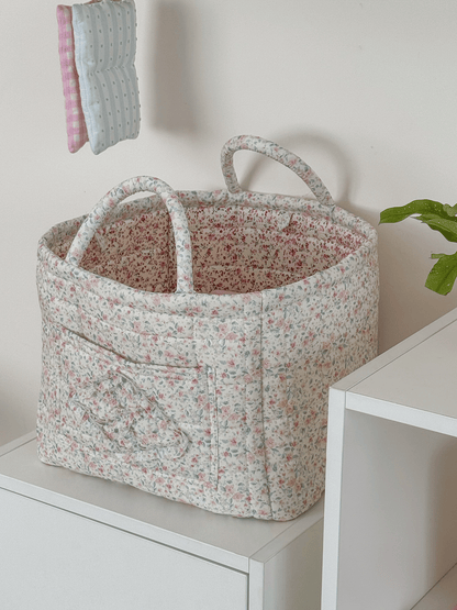 ✨ Summer Sale 50% OFF-Handwoven Storage Basket with Handles - foldable washable storage basket and multi-purpose fabric box