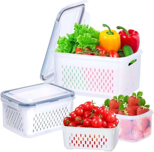 🔥Limited-time Offer: 50% OFF🥗 4-in-1 Produce Saver Container