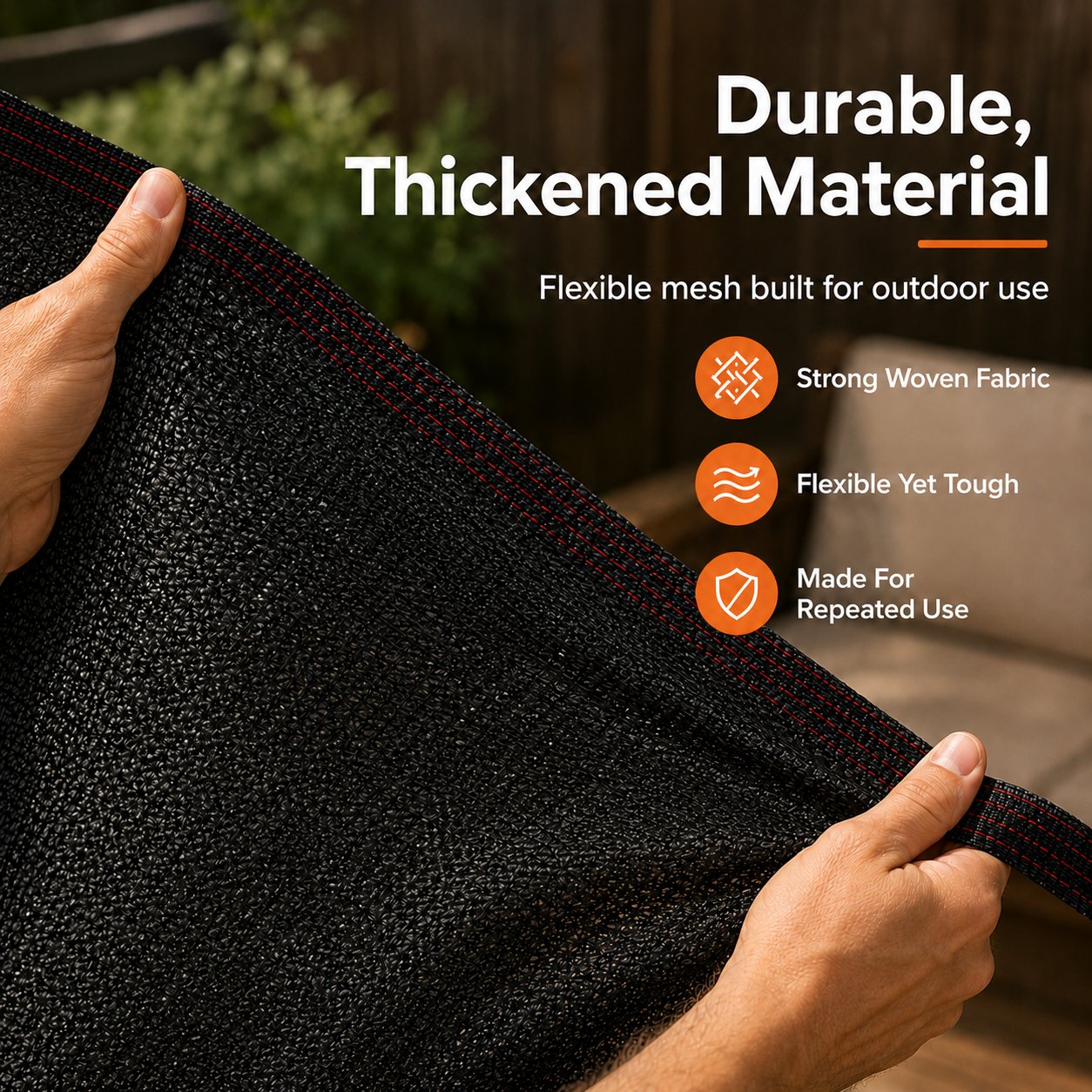 🔥Summer Sale 50% OFF🔥Black Sun Shade Net