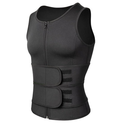 🔥Men Body Shaper Waist Trainer Sauna Suit Sweat Vest Tank Tops Shapewear