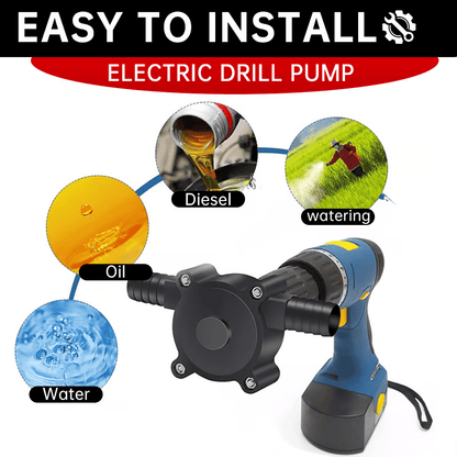 💥Limited-time Offer 50% OFF 🔥Portable Electric Drill Pump
