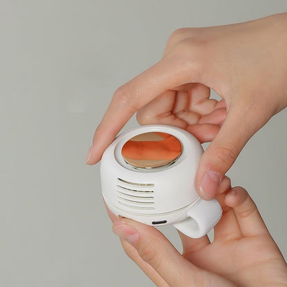 🔥Summer Sale 50% OFF !!🌪️Clip-On Bladeless Fan – Hands-Free Cooling