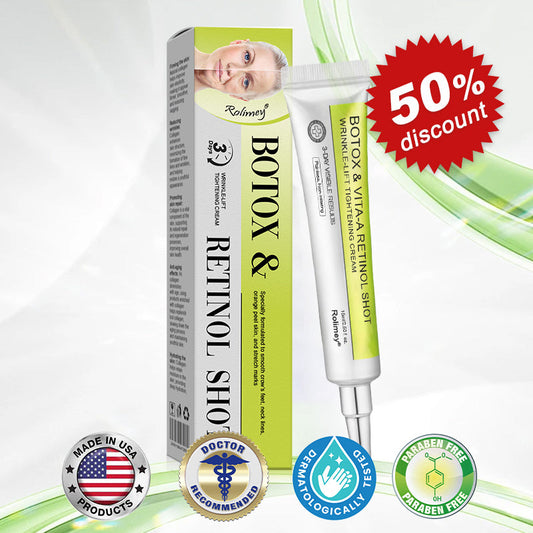 👏💧✨Made and shipped from the USA 💫Botox & Vita-A Retinol Shot Wrinkle-Lift Tightening cream - Last Day Promotion 50% OFF
