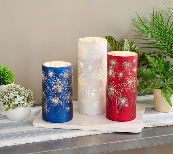 Set of 3 Celebration Hurricanes