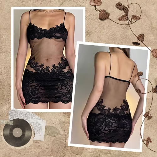 Elegant Lace Nightgown – Soft, Sexy & Irresistible 💖