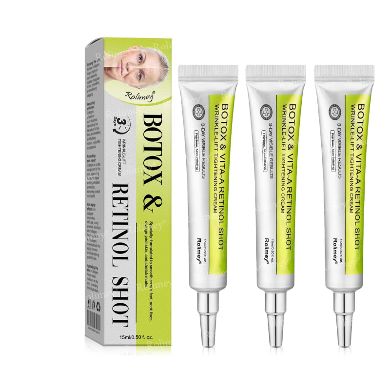 👏💧✨Made and shipped from the USA 💫Botox & Vita-A Retinol Shot Wrinkle-Lift Tightening cream - Last Day Promotion 50% OFF
