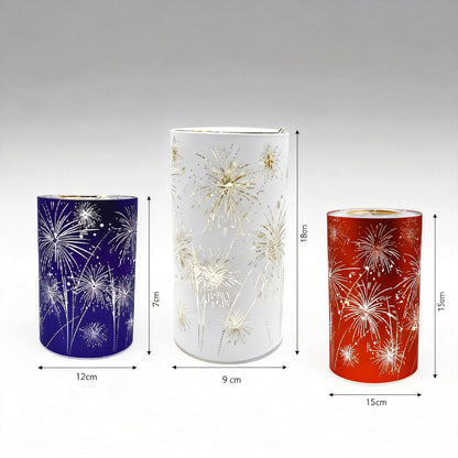Set of 3 Celebration Hurricanes