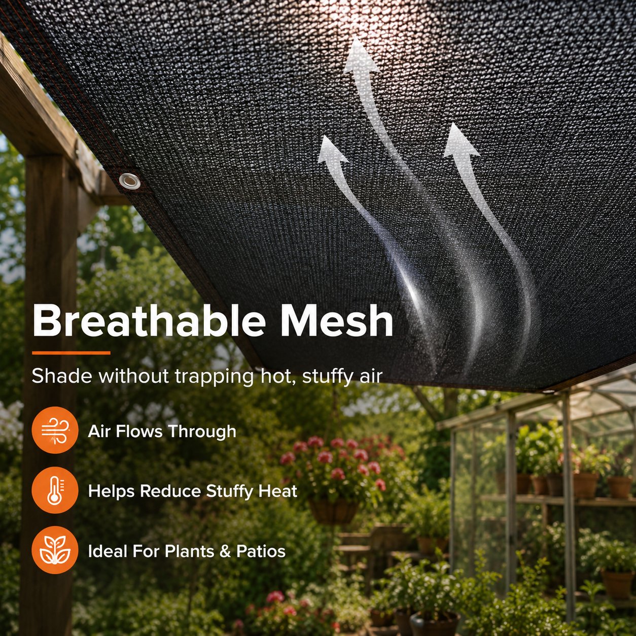 🔥Summer Sale 50% OFF🔥Black Sun Shade Net
