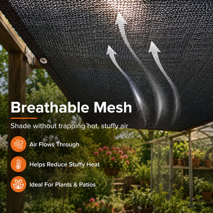 🔥Summer Sale 50% OFF🔥Black Sun Shade Net