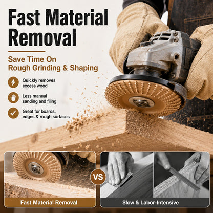 🔥 LAST DAY 50% OFF -Alloy Wood Grinding & Polishing Disc