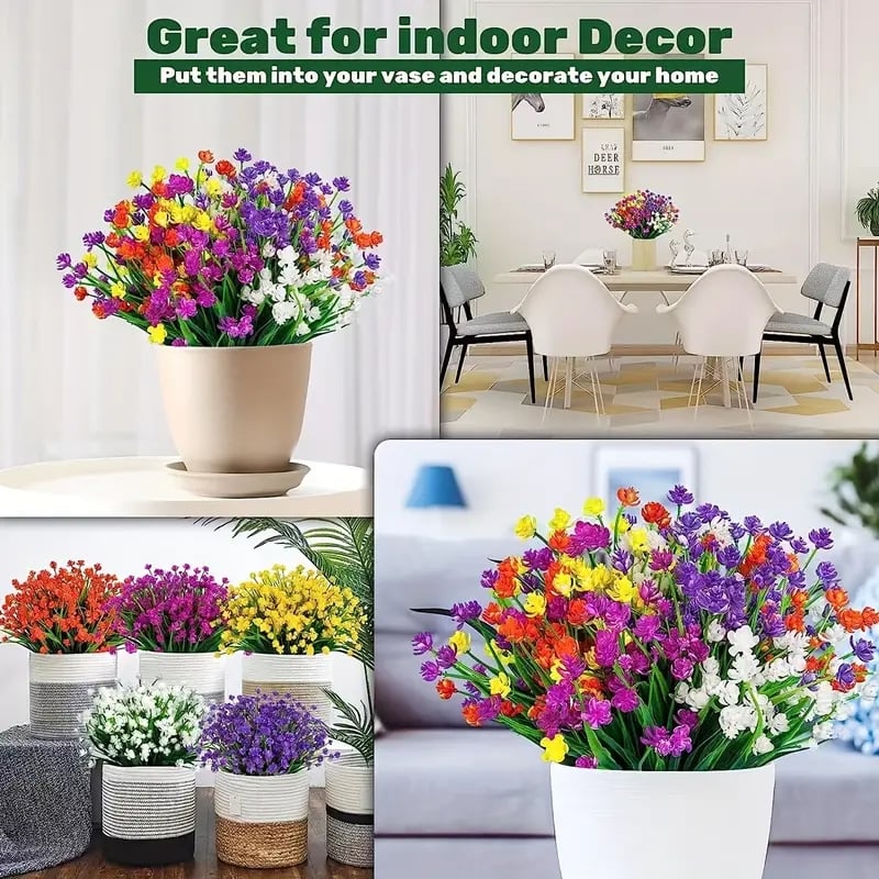 💖Spring Hot Sale 50%OFF🌺UV Resistant Colorful Artificial Flower
