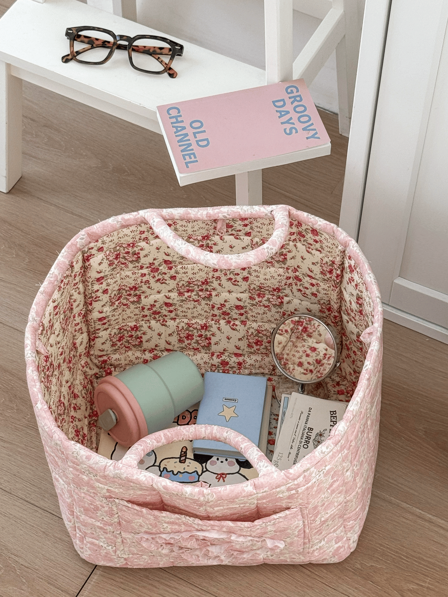✨ Summer Sale 50% OFF-Handwoven Storage Basket with Handles - foldable washable storage basket and multi-purpose fabric box