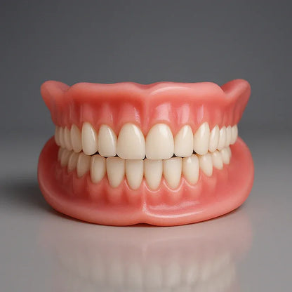 Perfect Dentures with AdvancedSize & Shape Memory Fit /Automatically locks to theappropriate size, perfectly fittingevery mouth.